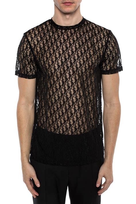 dior mens sheer shirt|christian dior t shirts men's.